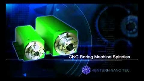 High Precision Spindle for metalworking machinery