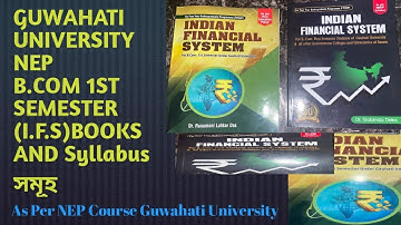 #GUWAHATI UNIVERSITY NEP B.COM 1ST SEMESTER BOOKS AND SYLLABUS BIDYA BOOKS 📚