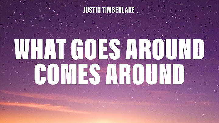 Justin Timberlake - What Goes Around.../...Comes Around (Lyrics) [Interlude]