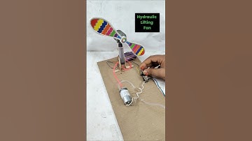 Hydraulic Lifting  Fan • Dc Motor | #dcmotor #tech #motor