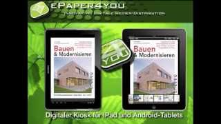 Die «ePaper4you»-App für iPad und Android bringt jedes Dokument weltweit zu Ihren Kunden! screenshot 3