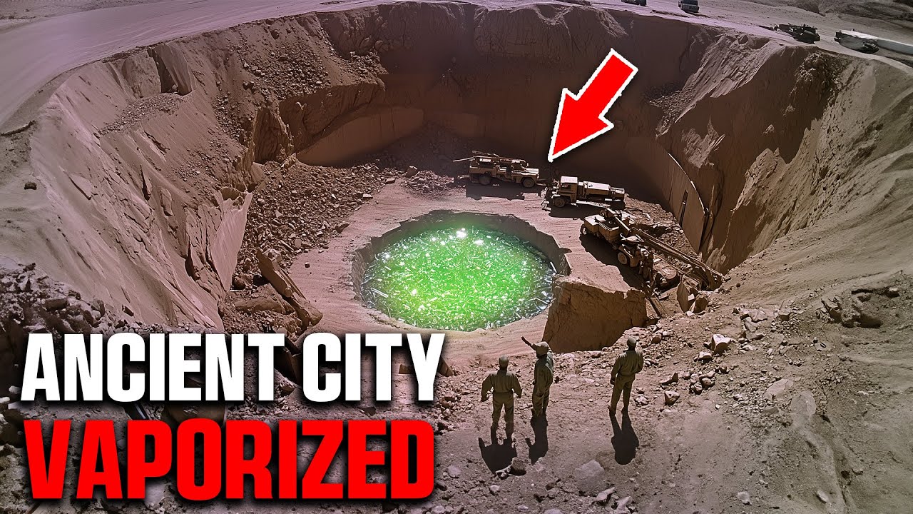 Scientists Discovered A Lost Civilization In The Desert That Vaporized and we don’t know why