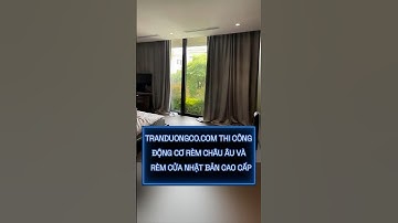 tranduongco.com thi công động cơ rèm chạy siêu mượt nhập khẩu tại Châu Âu