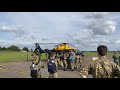 RAF CADETS MUSTER TYPHOON FLYBY !! 2021#joinaircadets #RAFaircadets