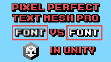 How to make ANY pixel perfect font with Unity