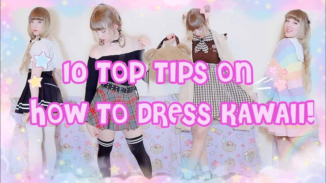 🌈💕TOP 10 TIPS ON HOW TO DRESS KAWAII!💕🌈 kawaii top10 YouTube