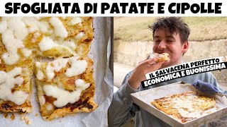 SFOGLIATA ROVESCIATA DI PATATE E CIPOLLE, DIVENTERÀ IL VOSTRO SALVACENA PREFERITO - FACILISSIMA | DZ