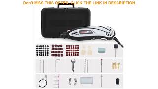 Slide 150W New Mini Electric Grinder Set 6 Speed Control Rotary Electric Grinder Carving And Polish