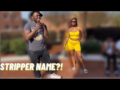 STRIPPER NAMES..?!👯‍♀️💦|college edition| - YouTube