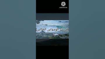 سورة الناس بصوت سعد الغامدي
