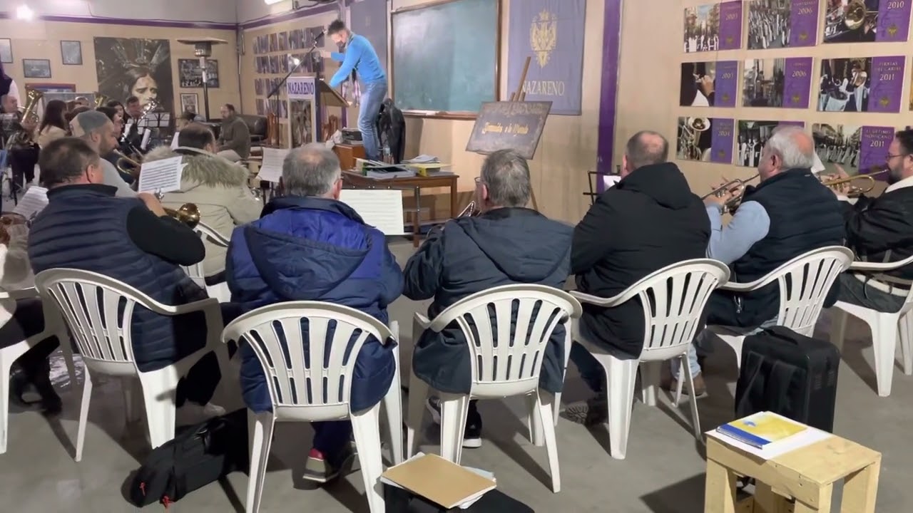 Ensayo Banda Cabecera Nazareno Linares 2021