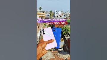 Samsung Galaxy A35 5G Vs Motorola G85 5G 😈 Camera Test #motog855g #samsunggalaxya355g #happyholi2025