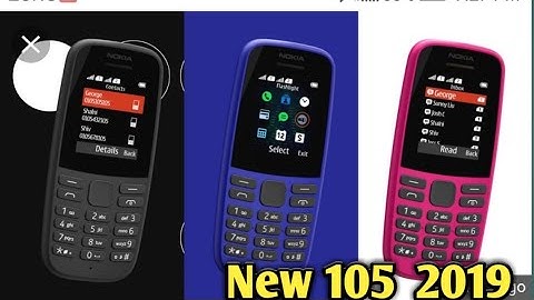 Introducing the new Nokia 105 2019
