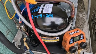 How to replace a refrigeration compressor