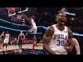 Dwight Howard destroys the rim on the lob 👀 76ers vs Hawks Game 4