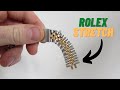 Rolex restoration bracelet stretch repair