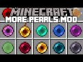 Minecraft MORE ENDER PEARLS MOD / THROW WEIRD ENDER PEARL FOR ABILITIES !! Minecraft Mods