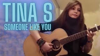 Video thumbnail of "Tina S - Someone Like You (Adele fingerstyle cover)"