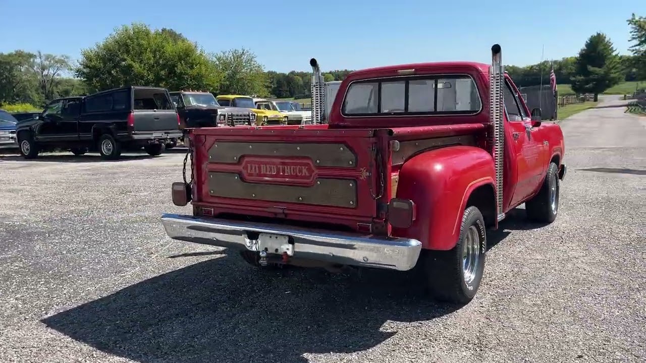 1979 DODGE LIL RED EXPRESS FOR SALE