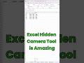 Hidden Excel Camera Tool You Must Try