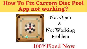 How to Fix Carrom Disc Pool Not Working Problem Android&Ios - Not Open Problem Solved | AllTechapple