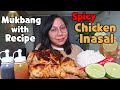 SPICY CHICKEN INASAL MUKBANG | Mukbang Philippines | Chef Obang
