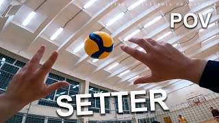 First Person Volleyball | Волейбол от первого лица | Setter - Highlights |  POV