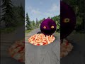 Big &amp; Small Moon Monster Cars vs Giant Unfinished Road  BeamNG.drive #carcrashes #automobile #gaming