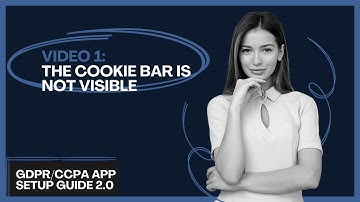 GDPR/CCPA app Setup Guide 2.0 | 1. Is the cookie bar visible on your store front? | Shopify