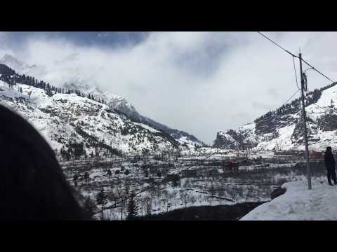 Manali to solang valley way | Full snow at way | Manali Traffic | ऑफ सीजन जाये मनाली वरना जाम मिलेगा