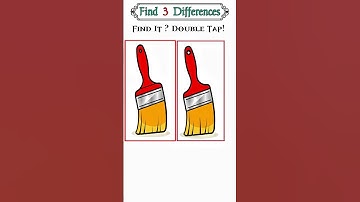 Find 3 Differences ! #new #spotthedifference #puzzle