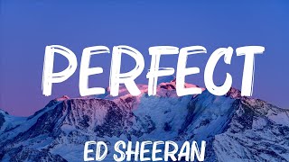 Ed Sheeran  Perfect (Lyrics) | Olivia Rodrigo, Justin Bieber,... (Mix Lyrics)