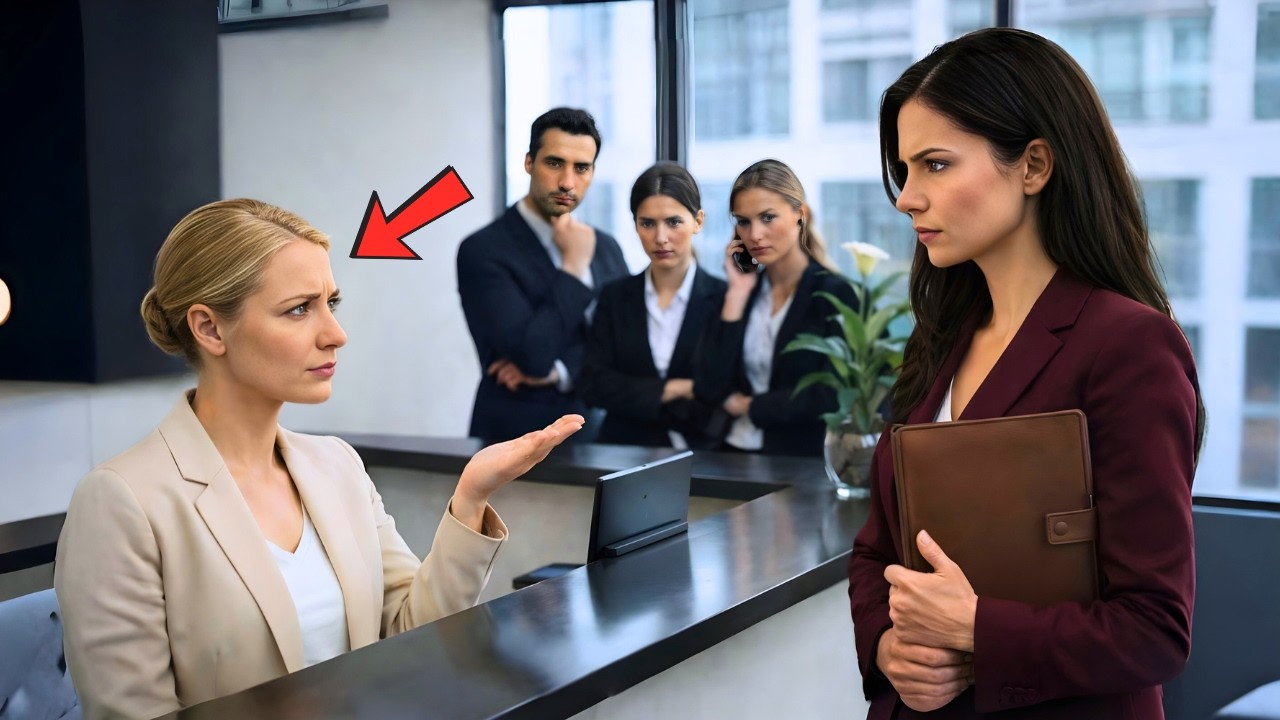FIZERAM ELA ESPERAR NA RECEPÇÃO — MAS ELA ERA A DONA DA EMPRESA E DEU UMA LIÇÃO A TODOS