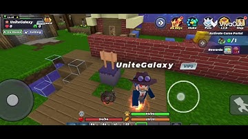 My island tour in sky block Blockman go