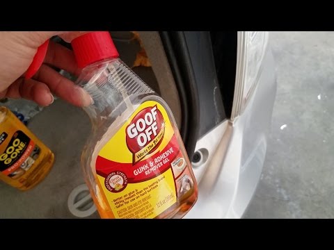 Best Adhesive Residue Remover? Let's find out! Goo Gone, Goof Off, Zippo  Fluid, WD40 