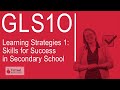 Learning Strategies 1: Skills for Success in Secondary School, Grade 9, Open (GLS1O)