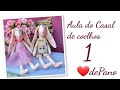 Aula 1  Projeto do Casal de Coelhos lindos com Bordado