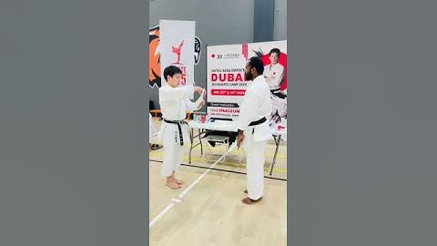 Receiving JKA 3rd Dan Black Belt from JKA World Champion Sensei Hakizume Kaishi!JKA #martialarts#