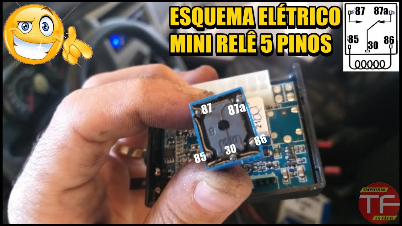 Como usar Mini relê eletrônico 12 volts em instalações automotivas. Como usar Mini relê eletrônico 12 volts em instalações automotivas. #1