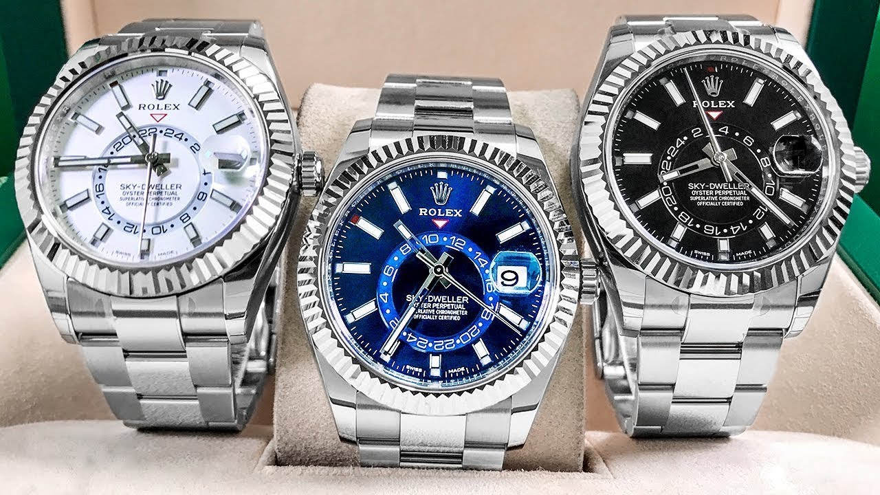 sky dweller stainless steel price