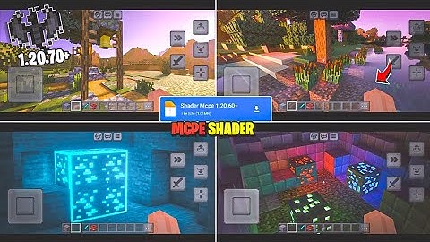 Top Shader Minecraft PE 1.20+ / 1.20.62 | Render Dragon Shader Mcpe 1.20 Android Ios