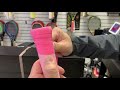 Comment enfiler un grip de tennis parfait overgrip  