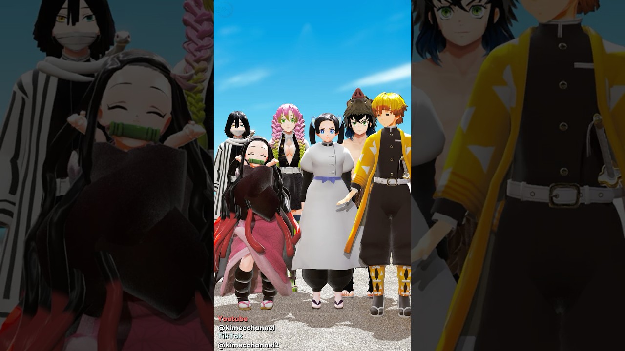 鬼滅の刃 | Royale High Kawaii | 禰豆子/Nezuko | Demon Slayer MMD #shorts