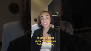 Je Veux Y Croire Part1-Raiponce Sabrina Cover