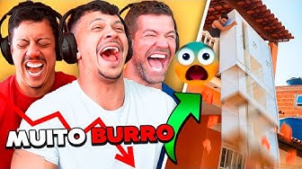 CHORANDO DE RIR COM A BURRICE DAS PESSOAS 😂 (ft. Renato Albani & Victor Sarro) thumbnail
