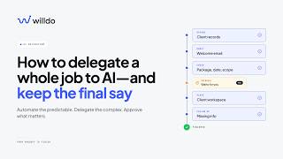 How to Delegate a Whole Job to AI (and Keep the Final Say) | willdo.ai