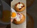 CENA en 5 MINUTOS y con 2 INGREDIENTES 😋🌮 ¡Pan con Huevos! 🥟😍