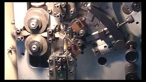 CNC Compression Spring Machine-AL 208 2 Axis -AutoLink