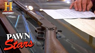 Pawn Stars: RARE HISTORIC RIFLE from the Battle of Wounded Knee (Season 8) | History