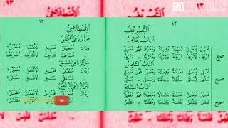 Tasrif Bab Ruba'i Mulhaq Lengkap Nadhom Ala Santri